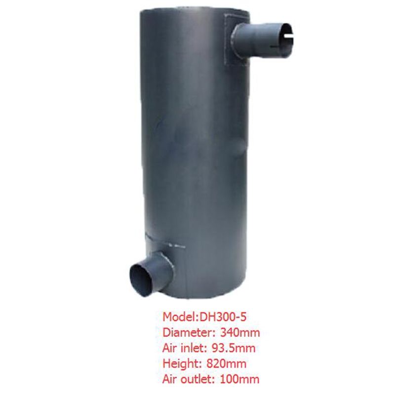 斗山ショベルDH300-5用マフラーサイレンサー